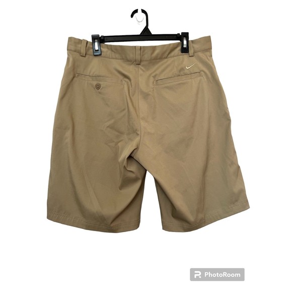Nike Golf Khaki Shorts men’s size 34 - Picture 2 of 6